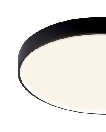 CUMBUCO II * PLAFÓN LED 40W NEGRO CCT